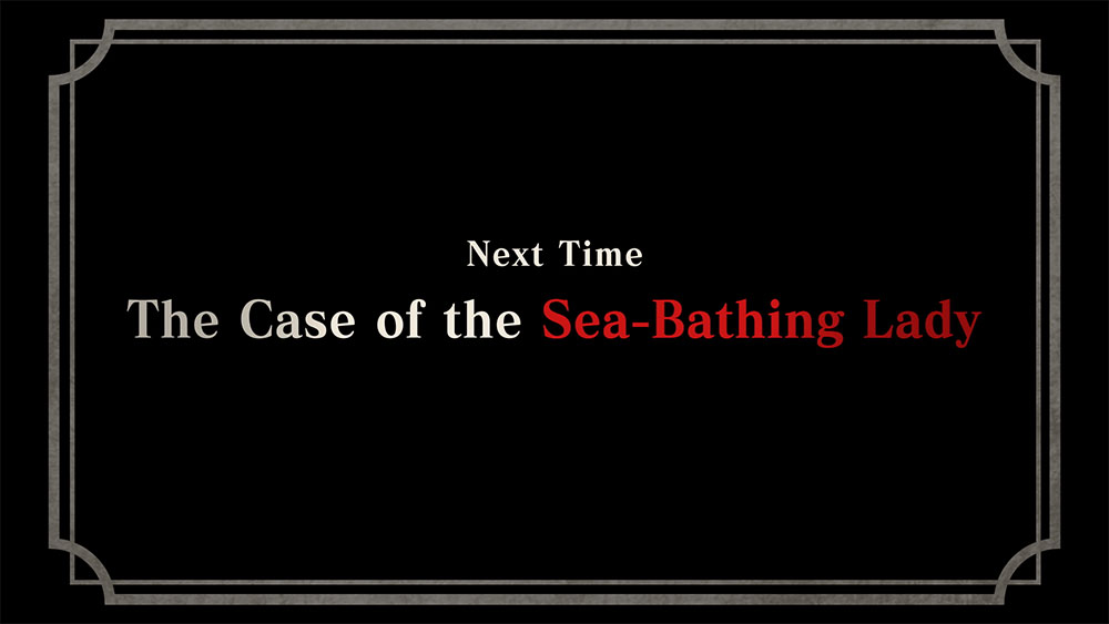 The Case of the Sea-Bathing Lady