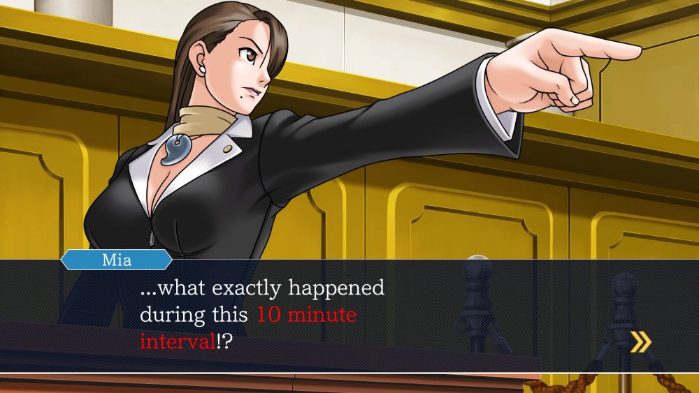 Face off against the mysterious masked prosecutor Godot!